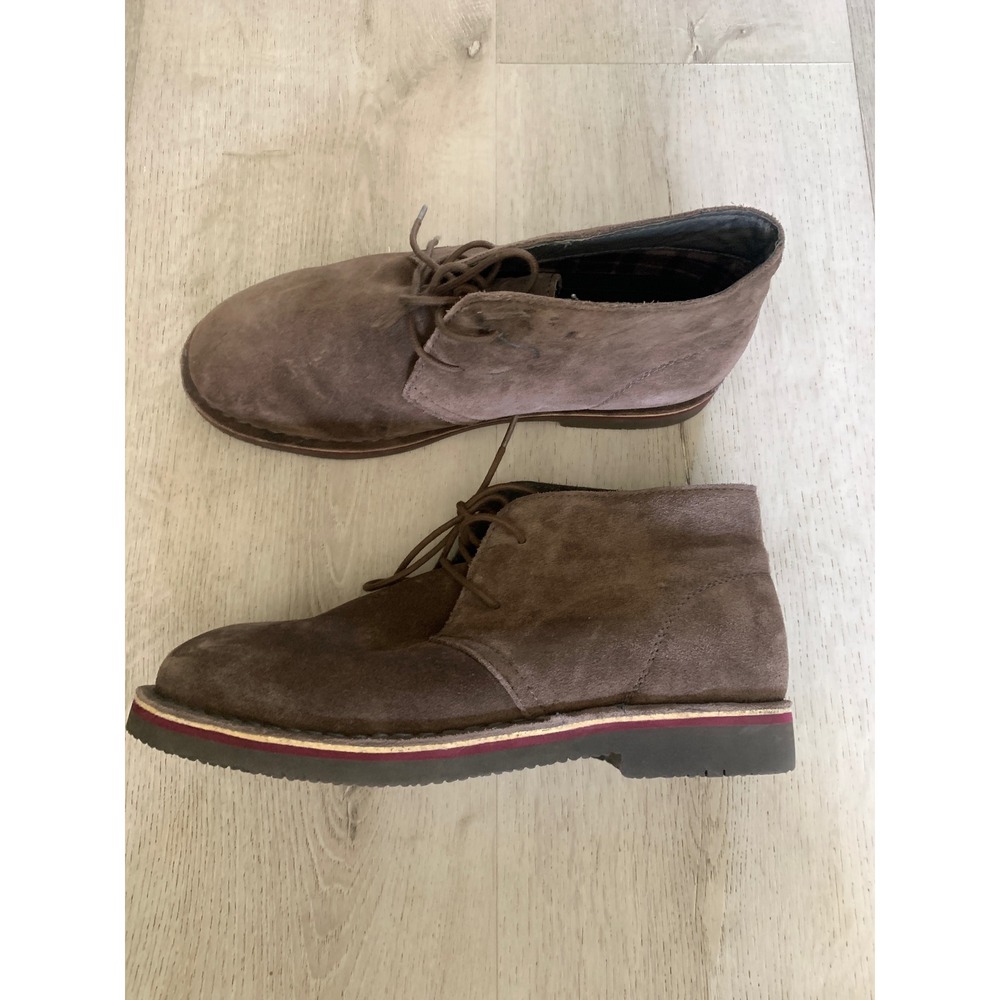 Propet Mens Brown Suede Leather Chukka Desert Boots MCX012S Size 9 XX 5E Wide